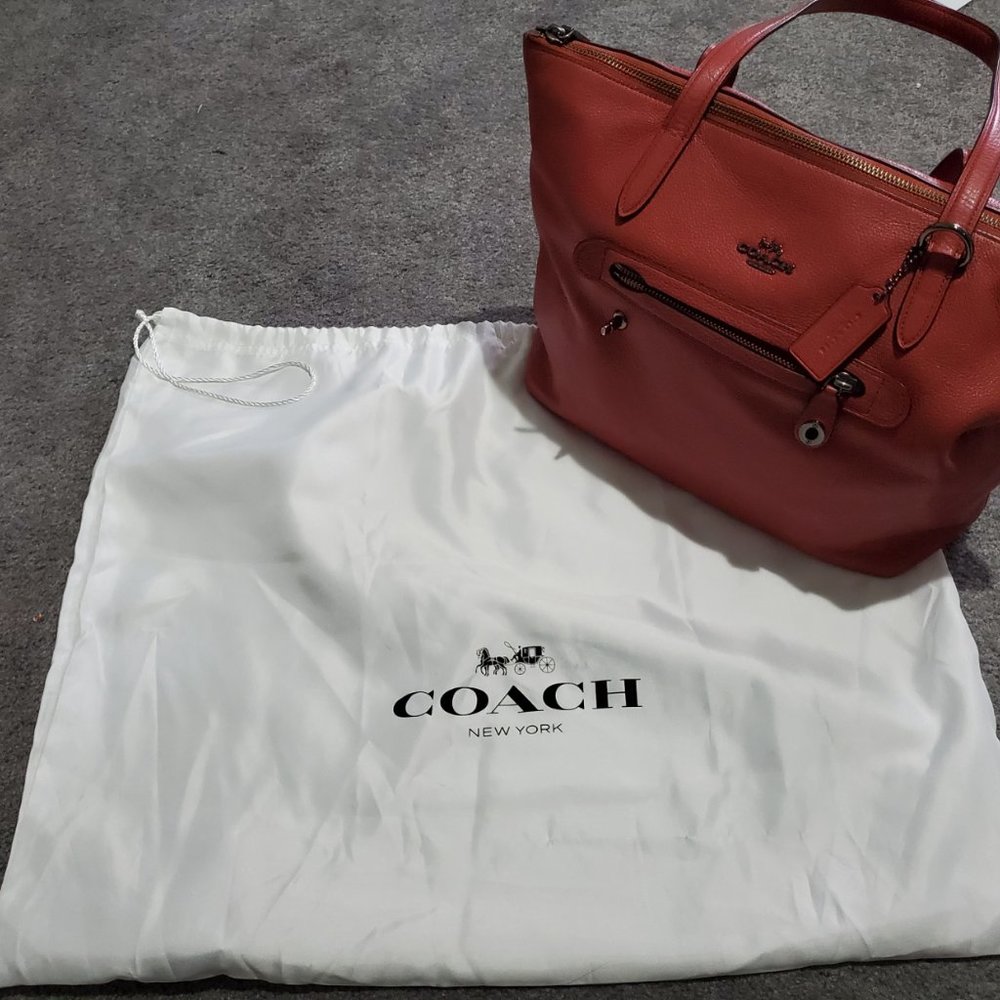 COACH TAYLOR TOTE - 1 RED